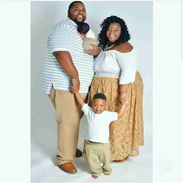 Check Out This Big And Bold Husband And Wife Family Picture